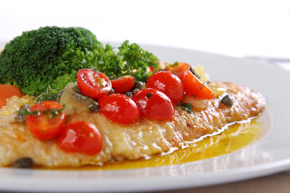 Fillet of Fish Grenobloise